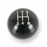 Fits Shifters W/M16X1.5 Billet Shift Knob- 5-Speed Pattern Gloss Black-163501HST