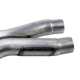 Fits 2005-2010 Mustang GT 2-3/4 Short Mid X Pipe w/High Flow Catalytic-1637