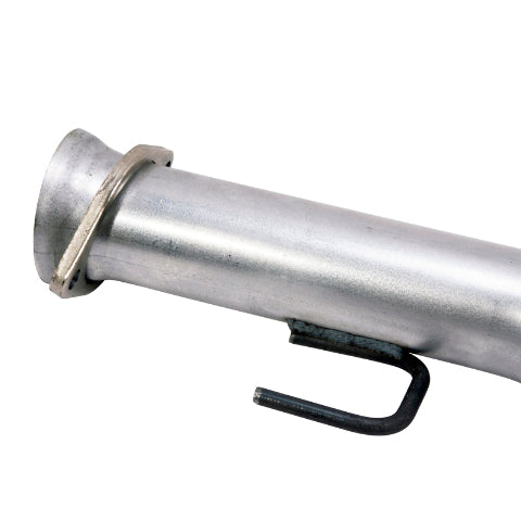 Fits 2005-2010 Mustang GT 2-3/4 Short Mid X Pipe w/High Flow Catalytic-1637