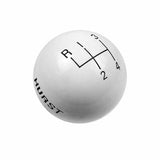 Hurst Shift Knob - White 4 Speed 3/8-16 Threads - 1637626