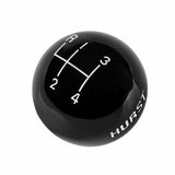 Hurst Shift Knob - Black 4-speed 3/8-16 Threads - 1637627