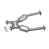 1996-2004 Ford Mustang GT X Pipe 2-1/2 Short Mid w/High Flow Converters 1638