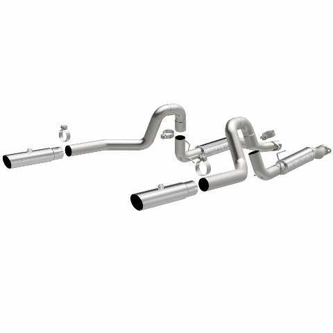 MagnaFlow cat-back exhaust system for 1999-2004 Ford Mustang stainless steel polished 16394