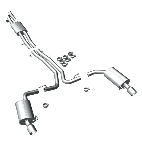 MagnaFlow cat-back exhaust system for 2010-2019 Ford stainless steel polished 16395