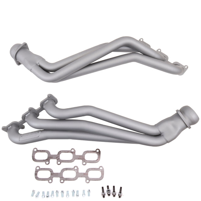 Fits 2011-17 Mustang V6 1-3/4 Long Tube Exhaust Headers (Titanium Ceramic)-1642 for 2011-2017 Ford Mustang chrome