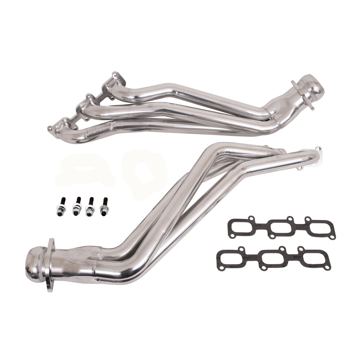 Fits 2011-2017 Mustang V6 1-3/4 Long Tube Exhaust Headers-Silver-16420 for 2011-2017 Ford Mustang polished