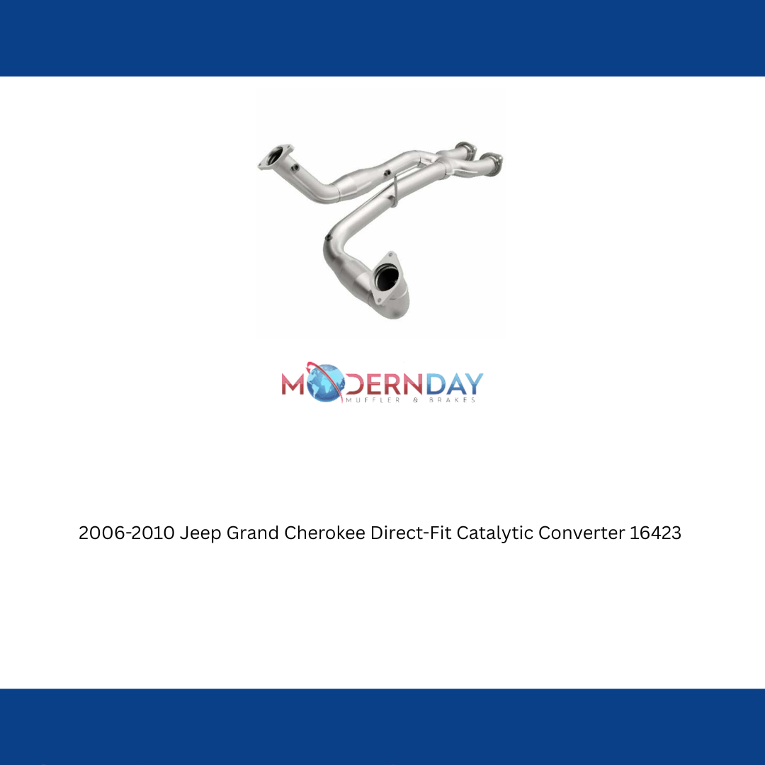 MagnaFlow direct-fit catalytic converter for 2006-2010 Jeep Grand Cherokee stainless steel Federal EPA compliant OBDII 16423