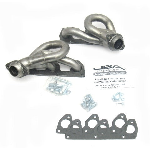 JBA Exhaust Headers for Ford Ranger 3.0L V6 for 2002-2008 Stainless Coated - 1647S-1