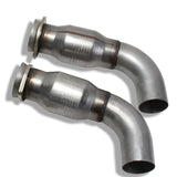 Fits 2006-2024 Dodge 6.1L Hemi Challenger 3" Mid Pipe w/ High Flow Cats-16481