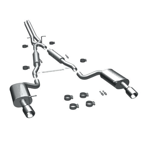 MagnaFlow cat-back exhaust system for 2000-2004 Audi stainless steel polished 16493