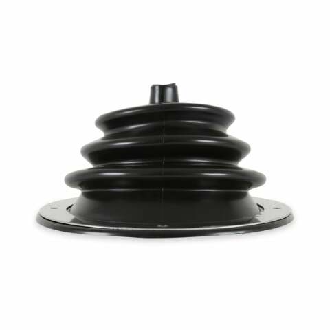 Mr. Gasket shifter boot chrome black 1651