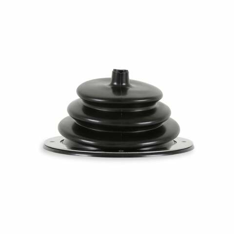 Mr. Gasket shifter boot chrome black 1651