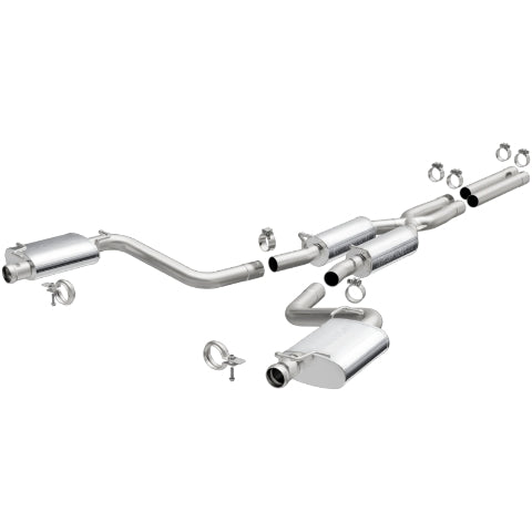 MagnaFlow cat-back exhaust system for 2009-2014 Dodge Challenger stainless steel polished 16514