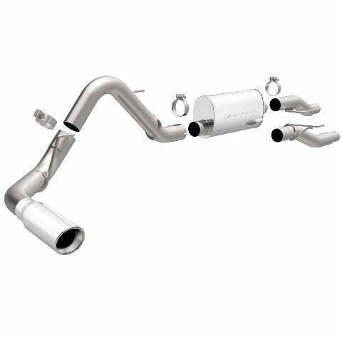 MagnaFlow cat-back exhaust system for 2004-2010 Ford F-150 polished 16518