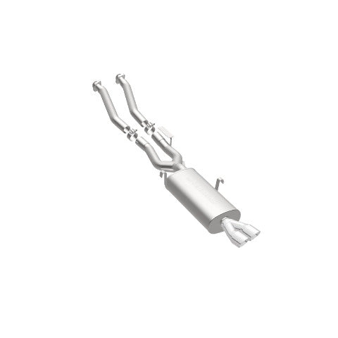 MagnaFlow cat-back exhaust system for 1987-1991 BMW stainless steel polished 16535