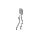 MagnaFlow cat-back exhaust system for 1987-1991 BMW stainless steel polished 16535