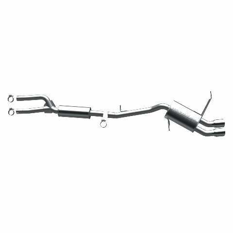 MagnaFlow cat-back exhaust system stainless steel polished 16537