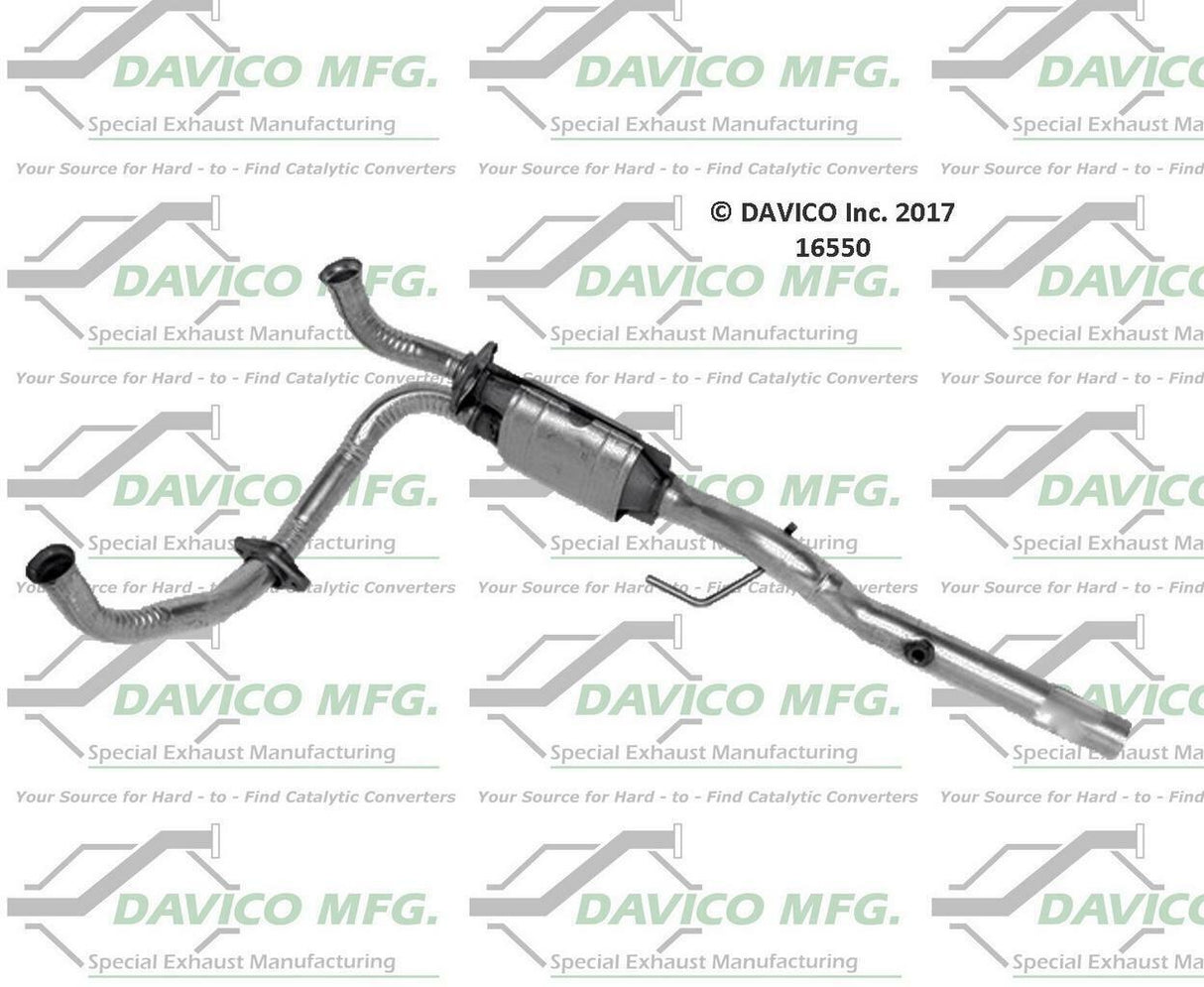 1998 Dodge Ram 3500 Catalytic Converter 16550