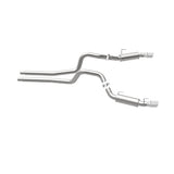 MagnaFlow cat-back exhaust system for Ford Mustang stainless steel polished 16572