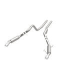 MagnaFlow cat-back exhaust system for Ford Mustang stainless steel polished 16572