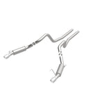 MagnaFlow cat-back exhaust system for Ford Mustang stainless steel polished 16572