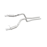 MagnaFlow cat-back exhaust system for Ford Mustang stainless steel polished 16572
