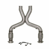 Fits 2011-2014 Mustang GT 3.0 Short Mid X Pipe W/ Catalytic Converters-1658