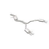 MagnaFlow cat-back exhaust system for 2008-2012 Audi S5 stainless steel polished 16598