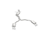 MagnaFlow cat-back exhaust system for 2008-2012 Audi S5 stainless steel polished 16598