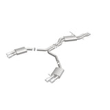 MagnaFlow cat-back exhaust system for 2008-2012 Audi S5 stainless steel polished 16598
