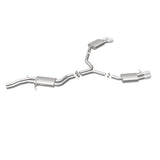 MagnaFlow cat-back exhaust system for 2008-2012 Audi S5 stainless steel polished 16598