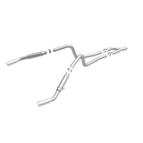 MagnaFlow cat-back exhaust system for 2005-2009 Ford Mustang stainless steel polished 16605