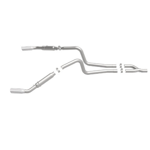 MagnaFlow cat-back exhaust system for 2005-2009 Ford Mustang stainless steel polished 16605