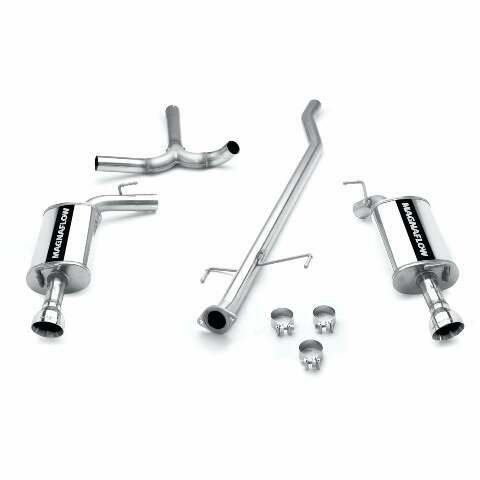 MagnaFlow cat-back exhaust system for 2006-2007 Mazda stainless steel polished 16609