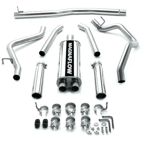 MagnaFlow cat-back exhaust system for 2005-2008 Dodge polished 16622