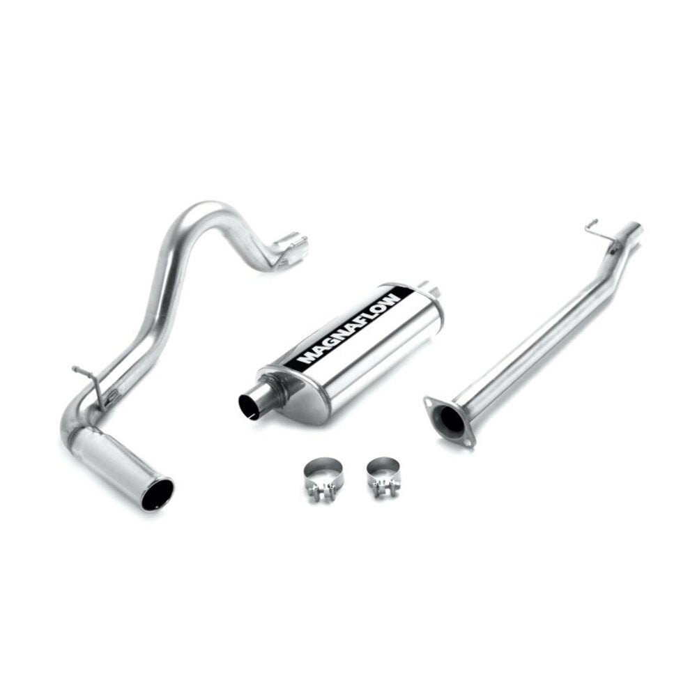MagnaFlow cat-back exhaust system for 2005-2012 Toyota Tacoma stainless steel polished 16625