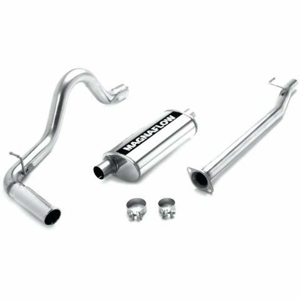 MagnaFlow cat-back exhaust system for 2005-2012 Toyota Tacoma stainless steel polished 16625