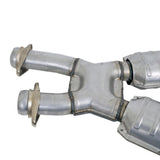 Fits 1994-1995 Mustang 5.0 2.5 Full X Pipe W/Catalytic Converters-1663