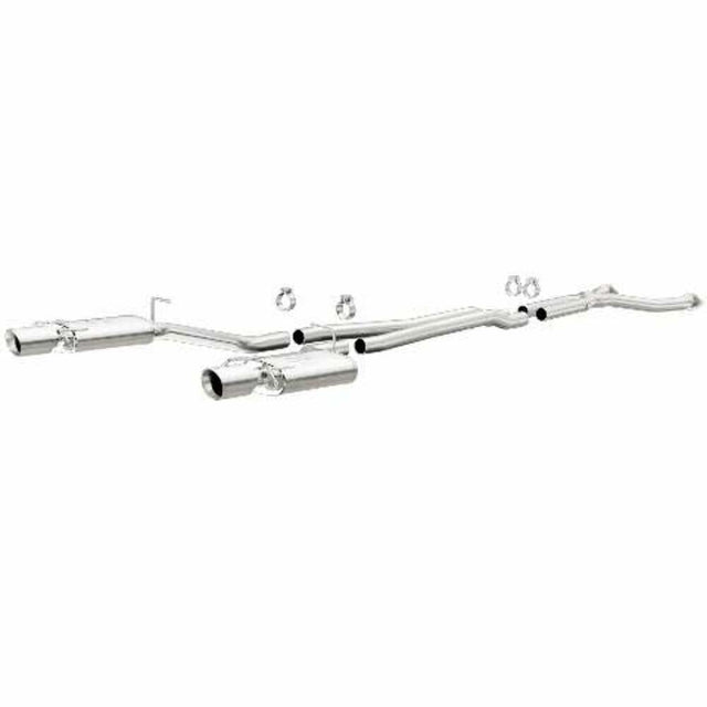 MagnaFlow cat-back exhaust system for 2004-2005 Cadillac stainless steel polished 16636