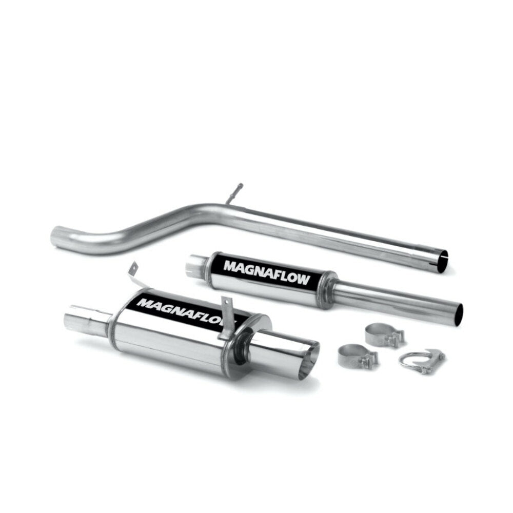 MagnaFlow cat-back exhaust system stainless steel polished 16657