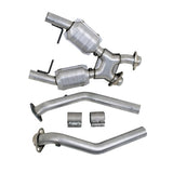 Fits 1996-1998 Mustang GT 2.5 Full X Pipe W/Catalytic Converters-1666