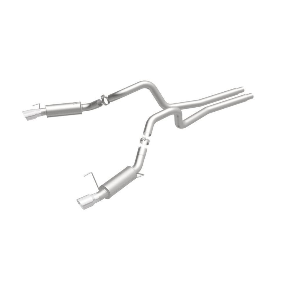 MagnaFlow cat-back exhaust system for 2007-2009 Ford Mustang stainless steel polished 16674