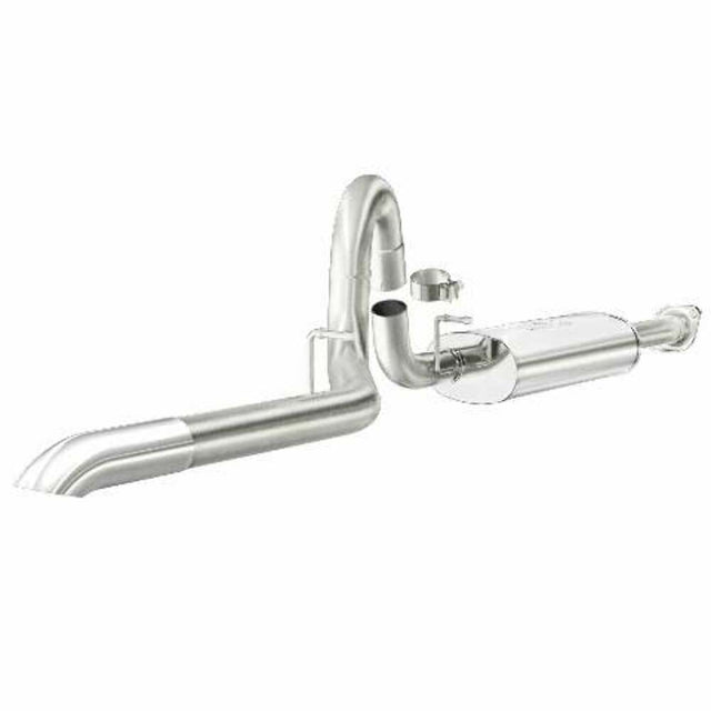 MagnaFlow cat-back exhaust system for 2004-2006 Jeep Wrangler stainless steel polished 16695