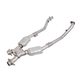 1999-2004 Ford Mustang X Pipe w/ Catalytic Converters 2.5" 4.6L Stainless 1670