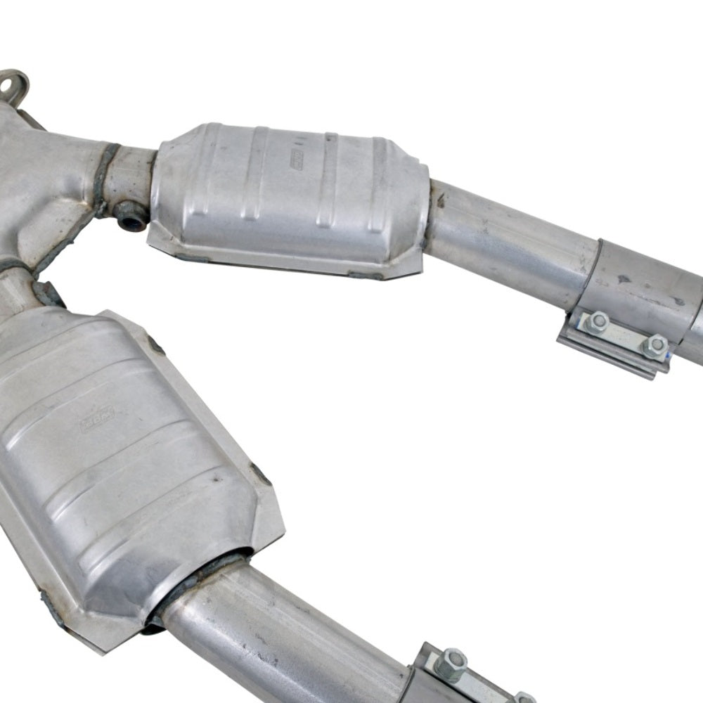1999-2004 Ford Mustang X Pipe w/ Catalytic Converters 2.5" 4.6L Stainless 1670