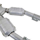 1999-2004 Ford Mustang X Pipe w/ Catalytic Converters 2.5" 4.6L Stainless 1670