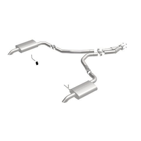 MagnaFlow cat-back exhaust system for 1975-1979 Chevy Corvette stainless steel polished 16710