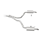 MagnaFlow cat-back exhaust system for 1975-1979 Chevy Corvette stainless steel polished 16710