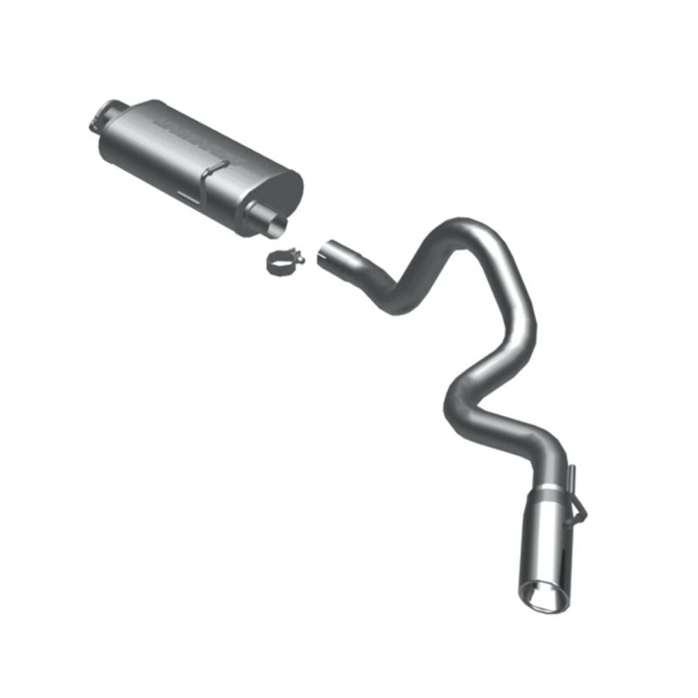 MagnaFlow cat-back exhaust system stainless steel polished 16711