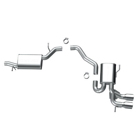 MagnaFlow cat-back exhaust system for 2006-2009 Audi stainless steel polished 16717